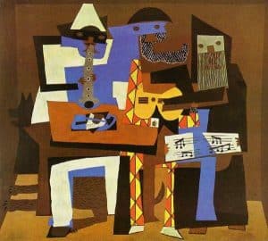 Üç Müzisyen,1921, Pablo Picasso Eserleri